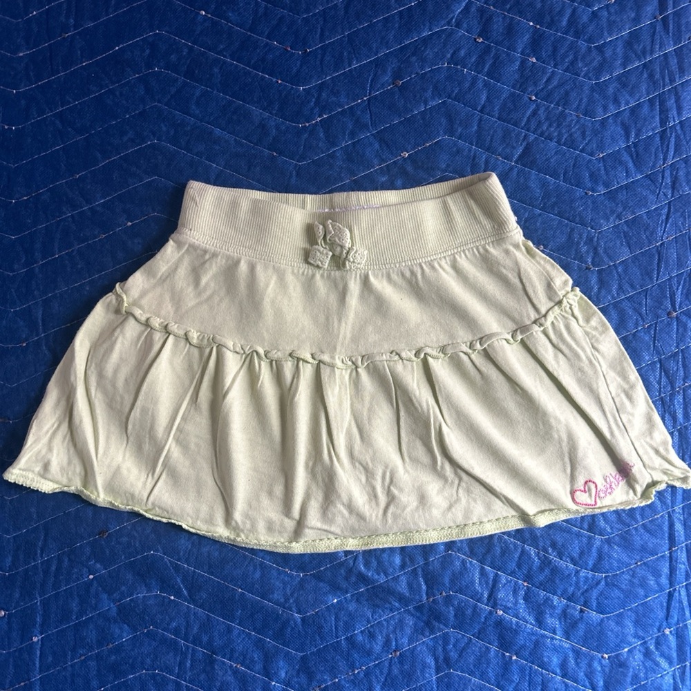 OshKosh B'gosh Mint Skirt with Heart Accent